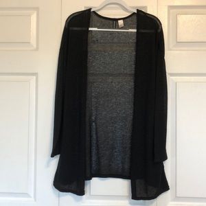 Long, Black Cardigan!